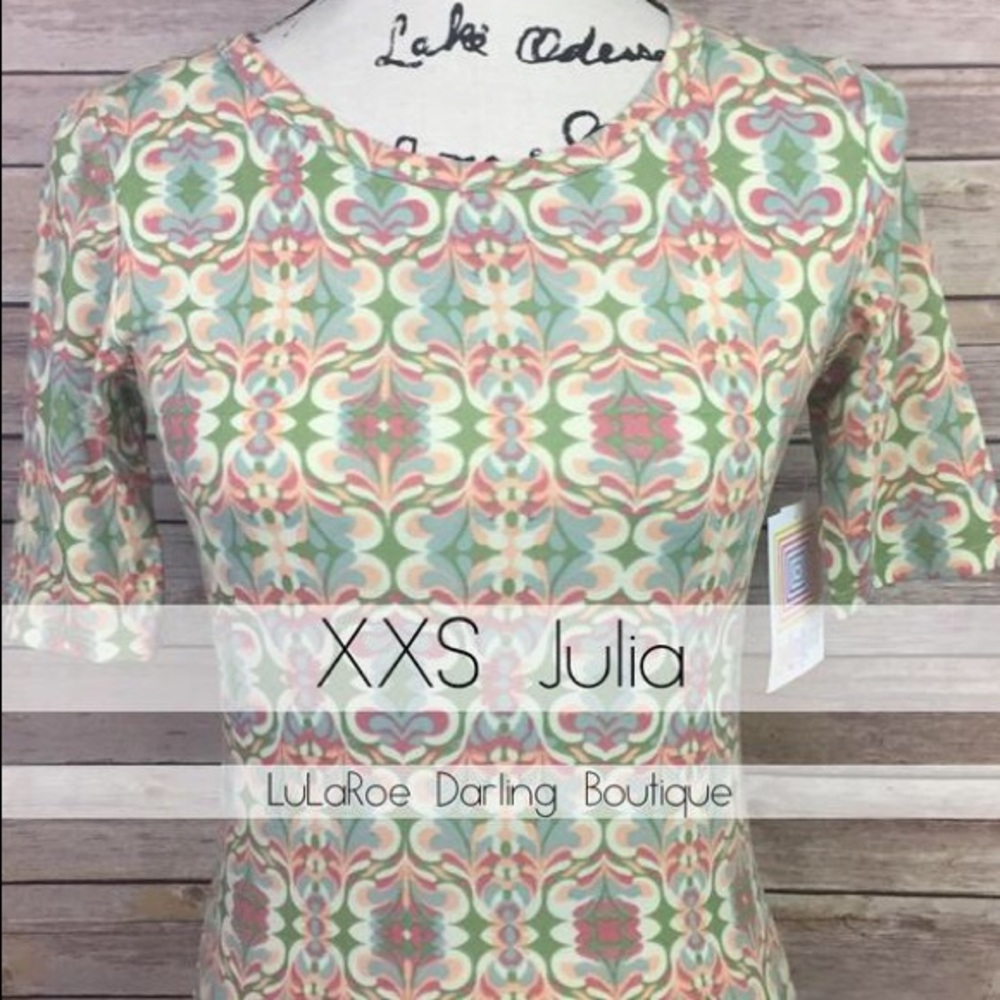 XXS Lularoe Julia Dress